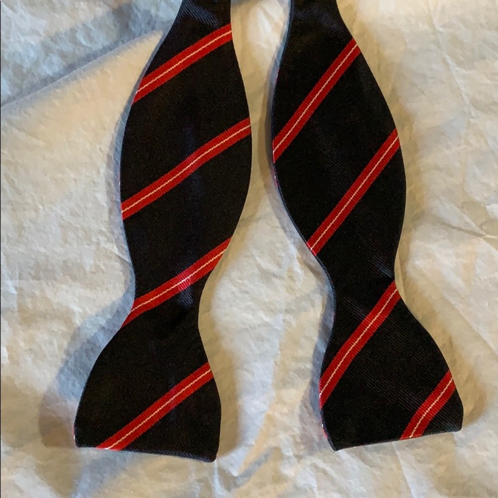 J. Press Regimental Stripe Bow Tie